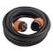 Ac Works SOOW; Cold Weather Extension Cord, 12 AWG, Indoor/Outdoor, 12/4, 1 Outlets, L14-20R, Black, Rubber L1420PR-010 - alternate 1